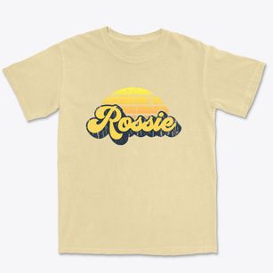 Rossie New York Sublime Sunset Premium Heavyweight T-shirt