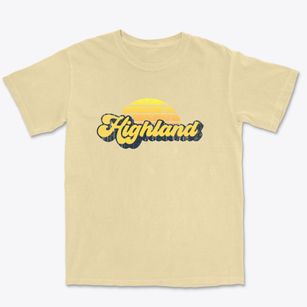 Highland Wisconsin Sublime Sunset Premium Heavyweight T-shirt