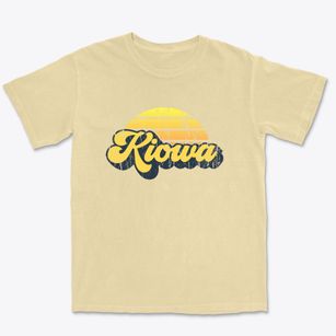 Kiowa Colorado Sublime Sunset Premium Heavyweight T-shirt