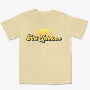 Fort Johnson New York Sublime Sunset Premium Heavyweight T-shirt