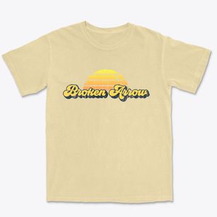 Broken Arrow Oklahoma Sublime Sunset Premium Heavyweight T-shirt
