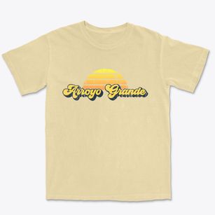 Arroyo Grande California Sublime Sunset Premium Heavyweight T-shirt