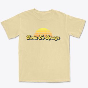 Santa Fe Springs California Sublime Sunset Premium Heavyweight T-shirt