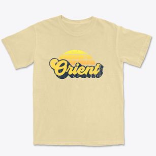 Orient Illinois Sublime Sunset Premium Heavyweight T-shirt