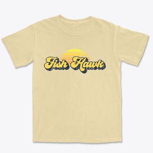 Fish Hawk Florida Sublime Sunset Premium Heavyweight T-shirt
