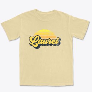 Laurel Virginia Sublime Sunset Premium Heavyweight T-shirt
