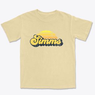 Simms Oklahoma Sublime Sunset Premium Heavyweight T-shirt