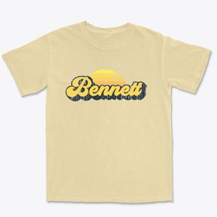 Bennett North Carolina Sublime Sunset Premium Heavyweight T-shirt