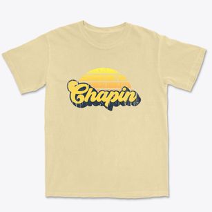 Chapin Iowa Sublime Sunset Premium Heavyweight T-shirt