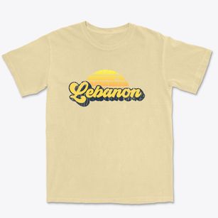 Lebanon Indiana Sublime Sunset Premium Heavyweight T-shirt