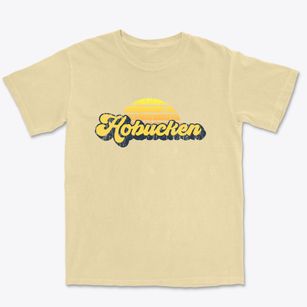 Hobucken North Carolina Sublime Sunset Premium Heavyweight T-shirt