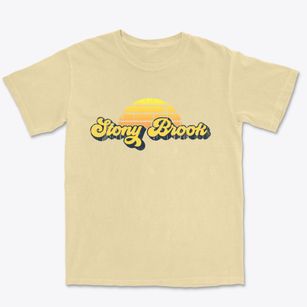 Stony Brook New York Sublime Sunset Premium Heavyweight T-shirt