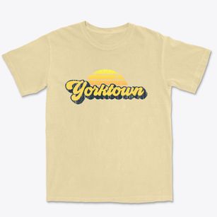 Yorktown Indiana Sublime Sunset Premium Heavyweight T-shirt