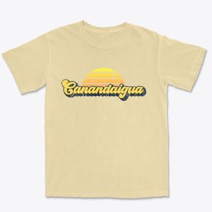 Canandaigua New York Sublime Sunset Premium Heavyweight T-shirt