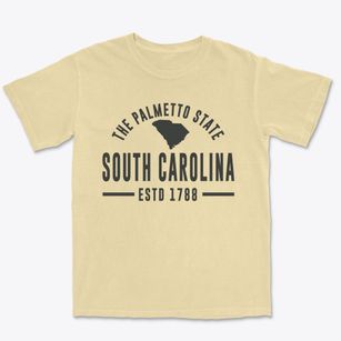  South Carolina Motto Premium Heavyweight T-shirt