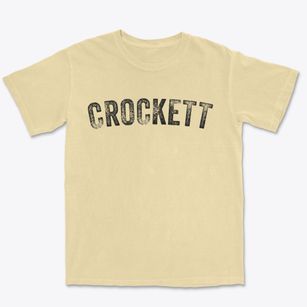 Crockett California Timeless Retro Premium Heavyweight T-shirt