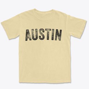 Austin Nevada Timeless Retro Premium Heavyweight T-shirt