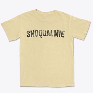 Snoqualmie Washington Timeless Retro Premium Heavyweight T-shirt