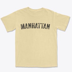 Manhattan New York Timeless Retro Premium Heavyweight T-shirt