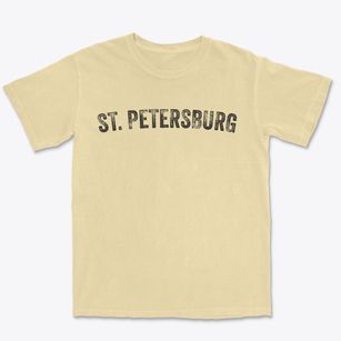 St. Petersburg Florida Timeless Retro Premium Heavyweight T-shirt