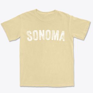Sonoma California Timeless Retro Premium Heavyweight T-shirt