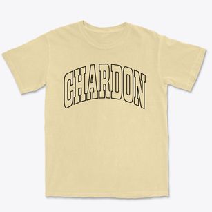 Chardon Ohio Trendy Block Premium Heavyweight T-shirt