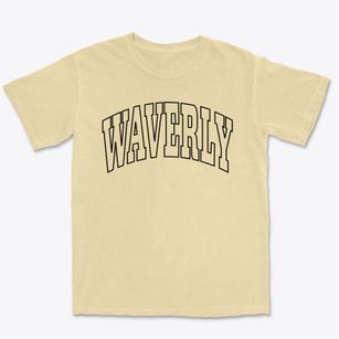 Waverly Tennessee Trendy Block Premium Heavyweight T-shirt