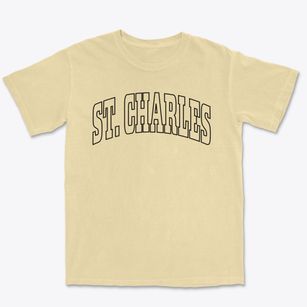 St. Charles Minnesota Trendy Block Premium Heavyweight T-shirt