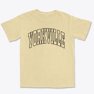 Yorkville Wisconsin Trendy Block Premium Heavyweight T-shirt