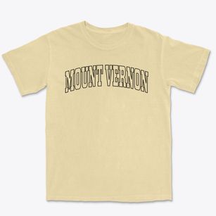 Mount Vernon Kentucky Trendy Block Premium Heavyweight T-shirt