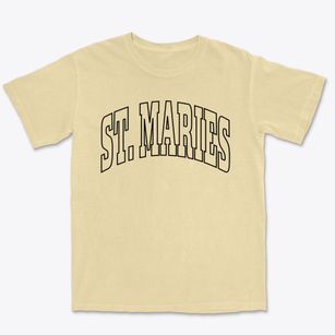 St. Maries Idaho Trendy Block Premium Heavyweight T-shirt