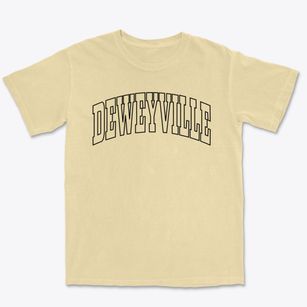 Deweyville Texas Trendy Block Premium Heavyweight T-shirt