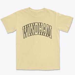 Windham Maine Trendy Block Premium Heavyweight T-shirt