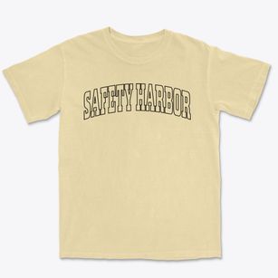 Safety Harbor Florida Trendy Block Premium Heavyweight T-shirt
