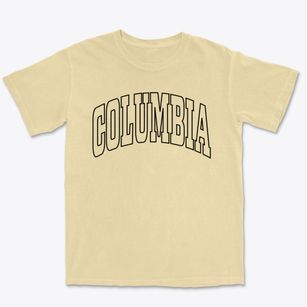 Columbia Virginia Trendy Block Premium Heavyweight T-shirt