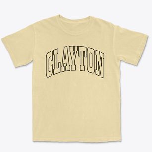 Clayton Idaho Trendy Block Premium Heavyweight T-shirt