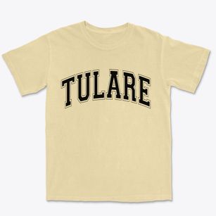 Tulare California Varsity Premium Heavyweight T-shirt