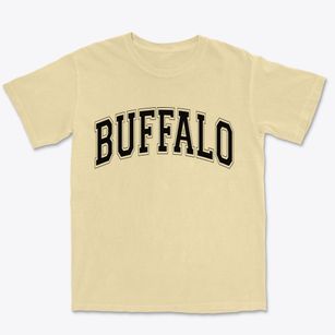 Buffalo Wyoming Varsity Premium Heavyweight T-shirt