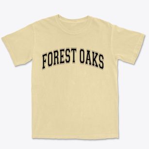Forest Oaks North Carolina Varsity Premium Heavyweight T-shirt