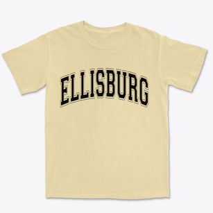 Ellisburg New York Varsity Premium Heavyweight T-shirt