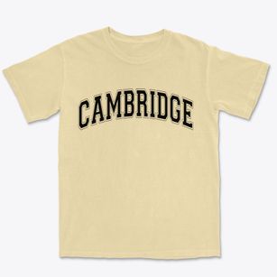 Cambridge Nebraska Varsity Premium Heavyweight T-shirt