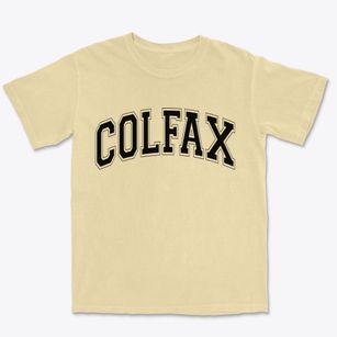 Colfax Illinois Varsity Premium Heavyweight T-shirt