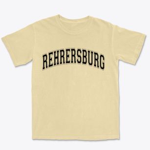 Rehrersburg Pennsylvania Varsity Premium Heavyweight T-shirt