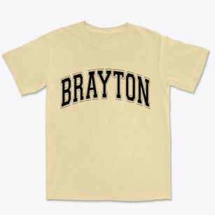 Brayton Iowa Varsity Premium Heavyweight T-shirt