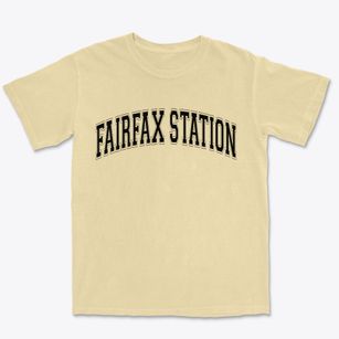 Fairfax Station Virginia Varsity Premium Heavyweight T-shirt