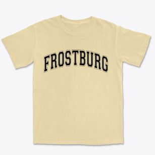 Frostburg Maryland Varsity Premium Heavyweight T-shirt