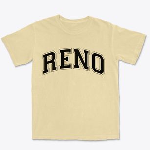 Reno Nevada Varsity Premium Heavyweight T-shirt