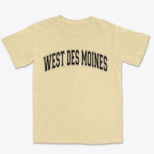 West Des Moines Iowa Varsity Premium Heavyweight T-shirt