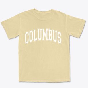 Columbus Georgia Varsity Premium Heavyweight T-shirt