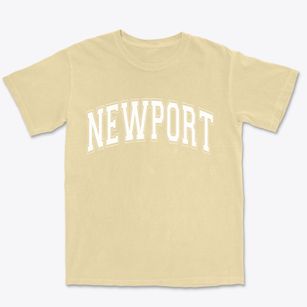 Newport Maine Varsity Premium Heavyweight T-shirt